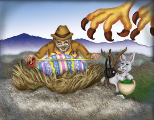 Professor Peacock meets the Thunderbird