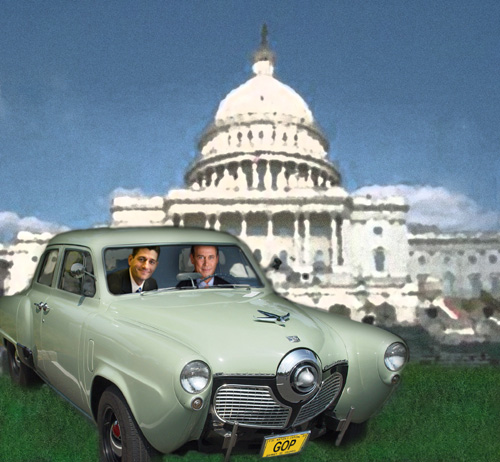 gop_escape_pod Speaker Boehner and Congressman Paul Ryan think they are in nuclear powered evacuation pod